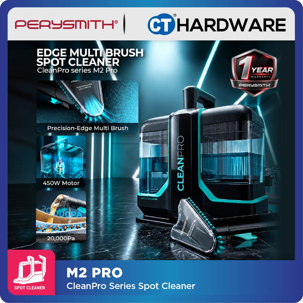 PerySmith M2 Pro CleanPro Spot Cleaner 450W 20,000Pa