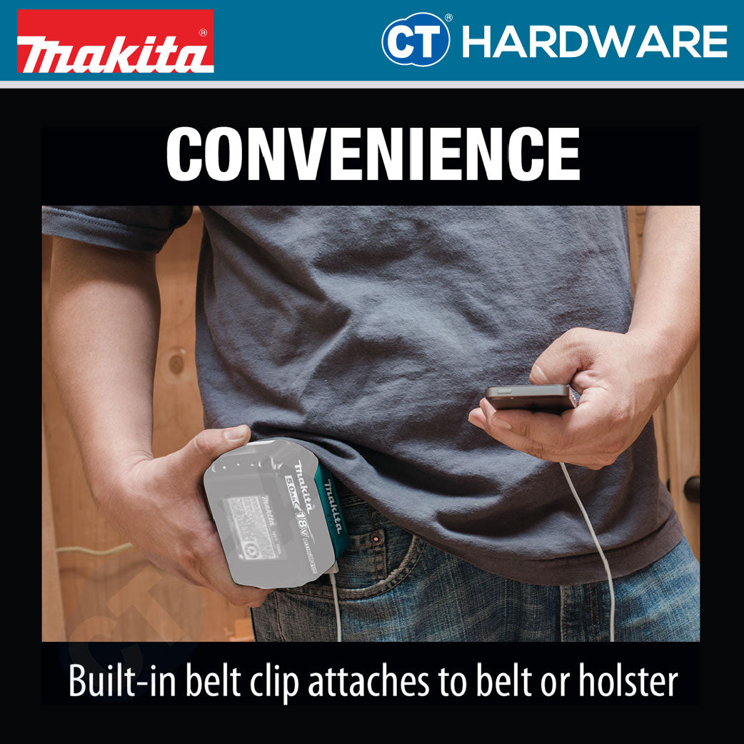 Makita ADP05 Adapter For USB 18V come with 2Port