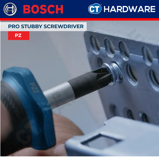 Bosch PRO Stubby Screwdriver Pozidriv 25mm