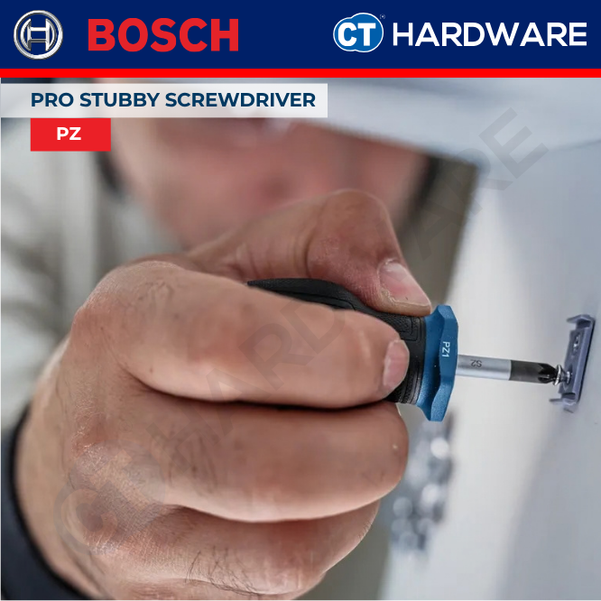 Bosch PRO Stubby Screwdriver Pozidriv 25mm