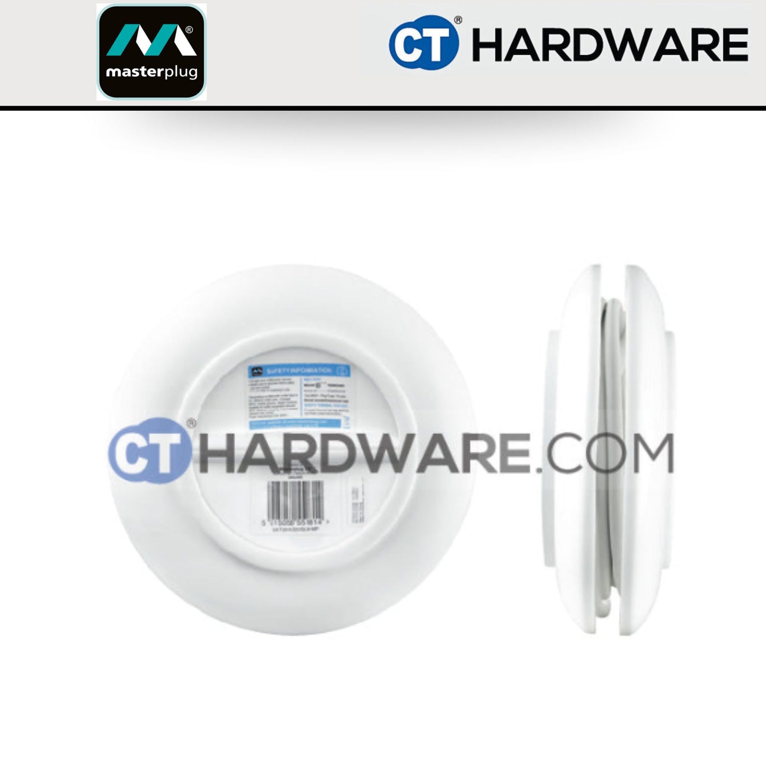Masterplug Medium Cassette Reel | 4-Socket 13A with 4M Wire