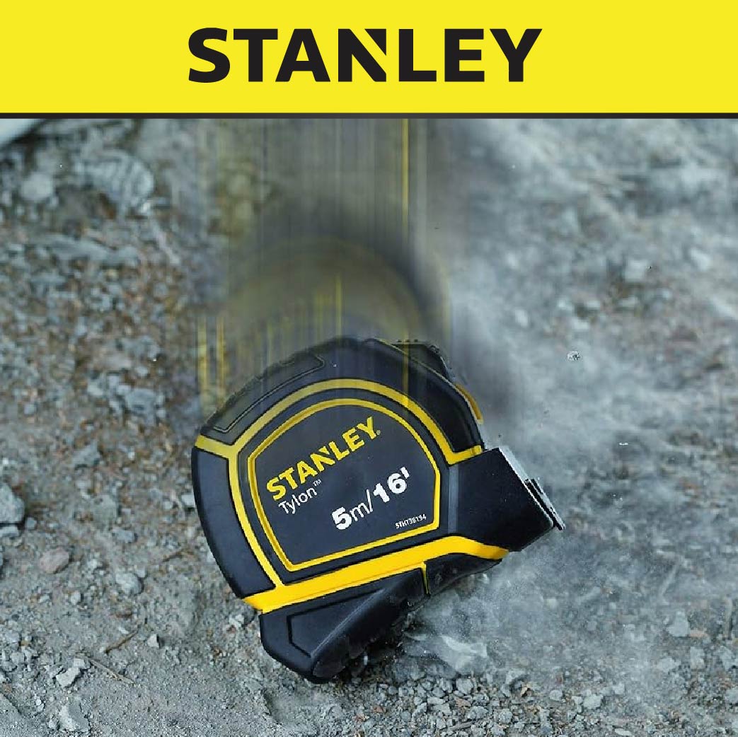 STANLEY Tylon Measuring Tape 5M/16FT - STHT36194 | 8M/26FT - STHT36195