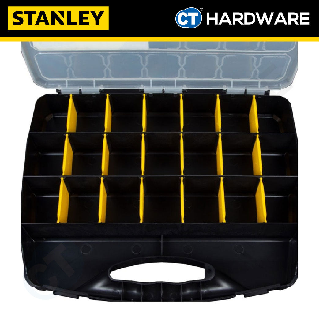 Stanley STST73823-8 Polycarbonate Medium Organizer With 21 Separator Slots
