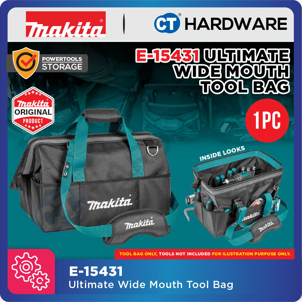 Makita E-15481 | E-15419 | E-15447 | E-15506 | E-15469 | E-15528 | E-15540 | E-15431 Backpack And Tool Bag