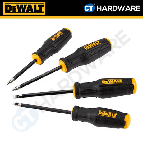 DEWALT DWHT65101 | DWHT65102 TOUGH SERIES MAXFIT SCREWDRIVER SET 4PCS / 8PCS - 1PACK
