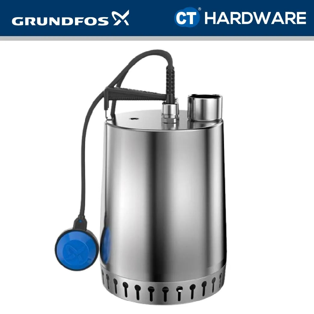 Grundfos UNILIFT AP125011A1 Stainless Steel Submersible Drainage Pump with Float Switch 1.1kW
