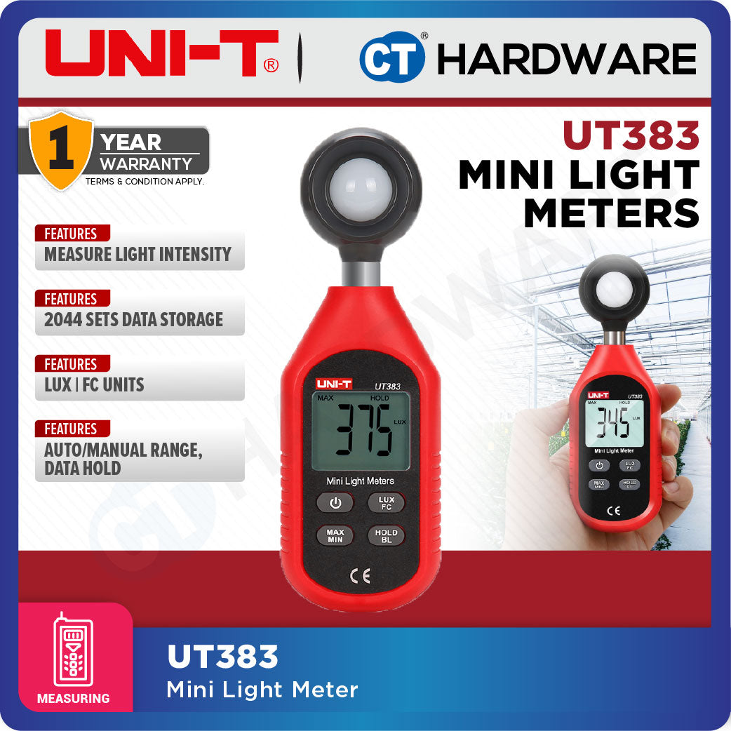 UNI-T UT383 MINI LIGHT METER