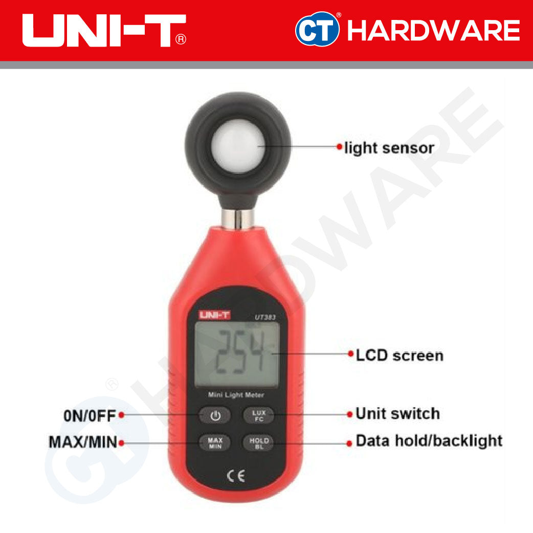 UNI-T UT383 MINI LIGHT METER