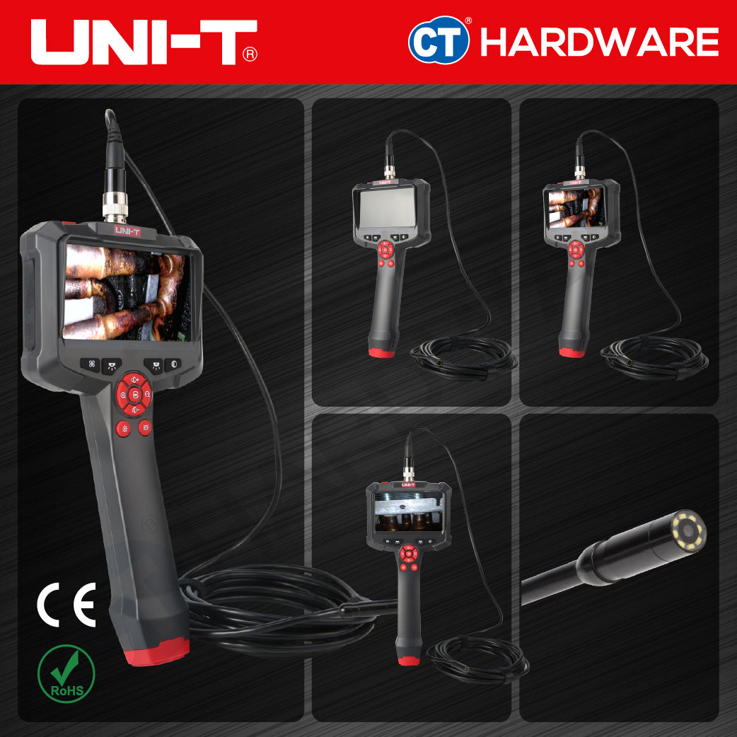 UNI-T UT665P-5M Handheld Industrial Borescope 8mm 5m