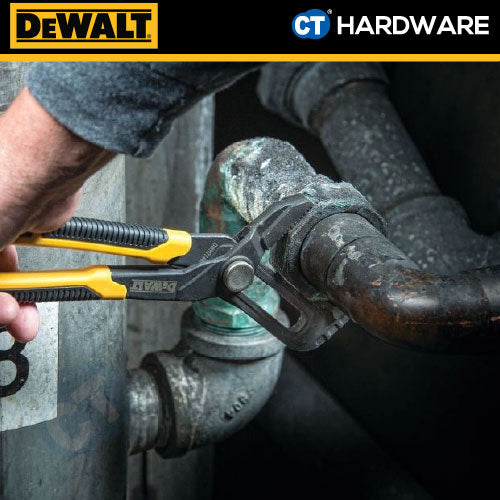DeWalt V-Jaw Push Lock Pliers (1 pc)