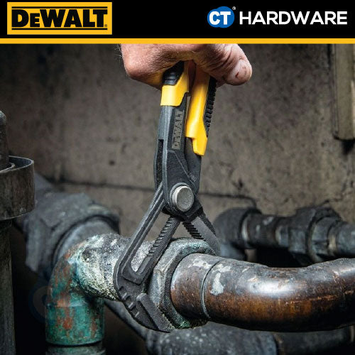 DeWalt V-Jaw Push Lock Pliers (1 pc)