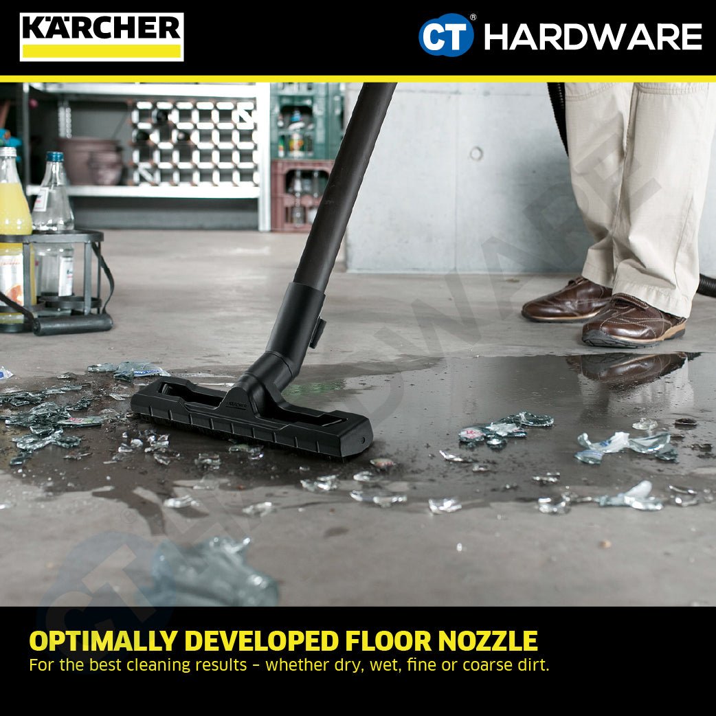 Karcher WD2 Wet & Dry Vacuum Cleaner 12L 1000W 16297640 Multi-purpose Vacuum Cleaner High Suction Power Tech