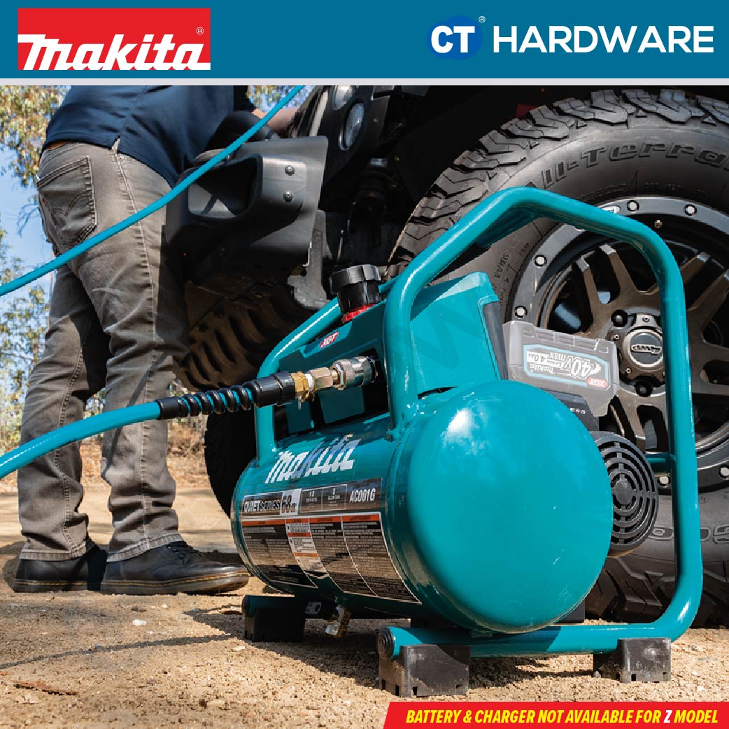 Makita AC001GZ XGT 40Vmax Cordless Brushless Air Compressor 0.93MPa (Body Only)