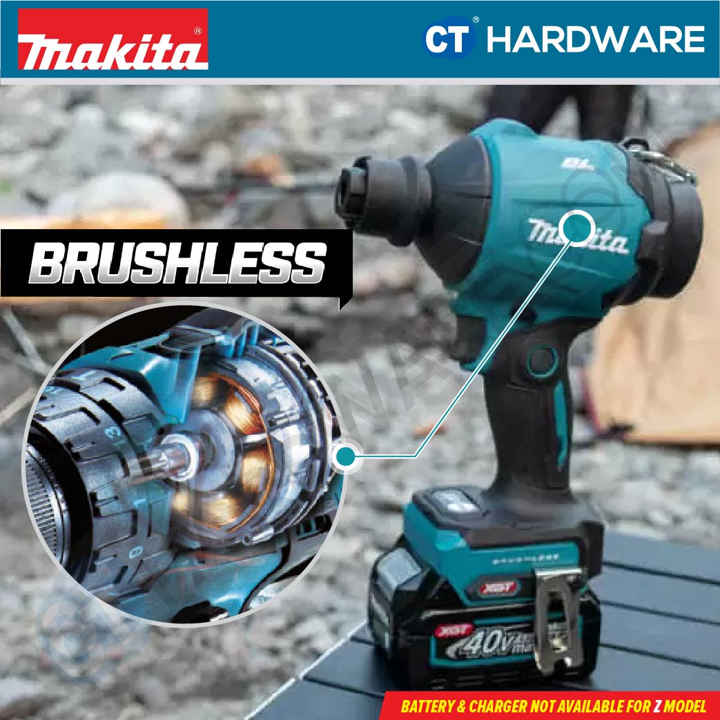 Makita AS001GA105/ GZ03 XGT 40Vmax Cordless Brushless Dust Blower 10.3kPa (Body Only | 1-Battery)