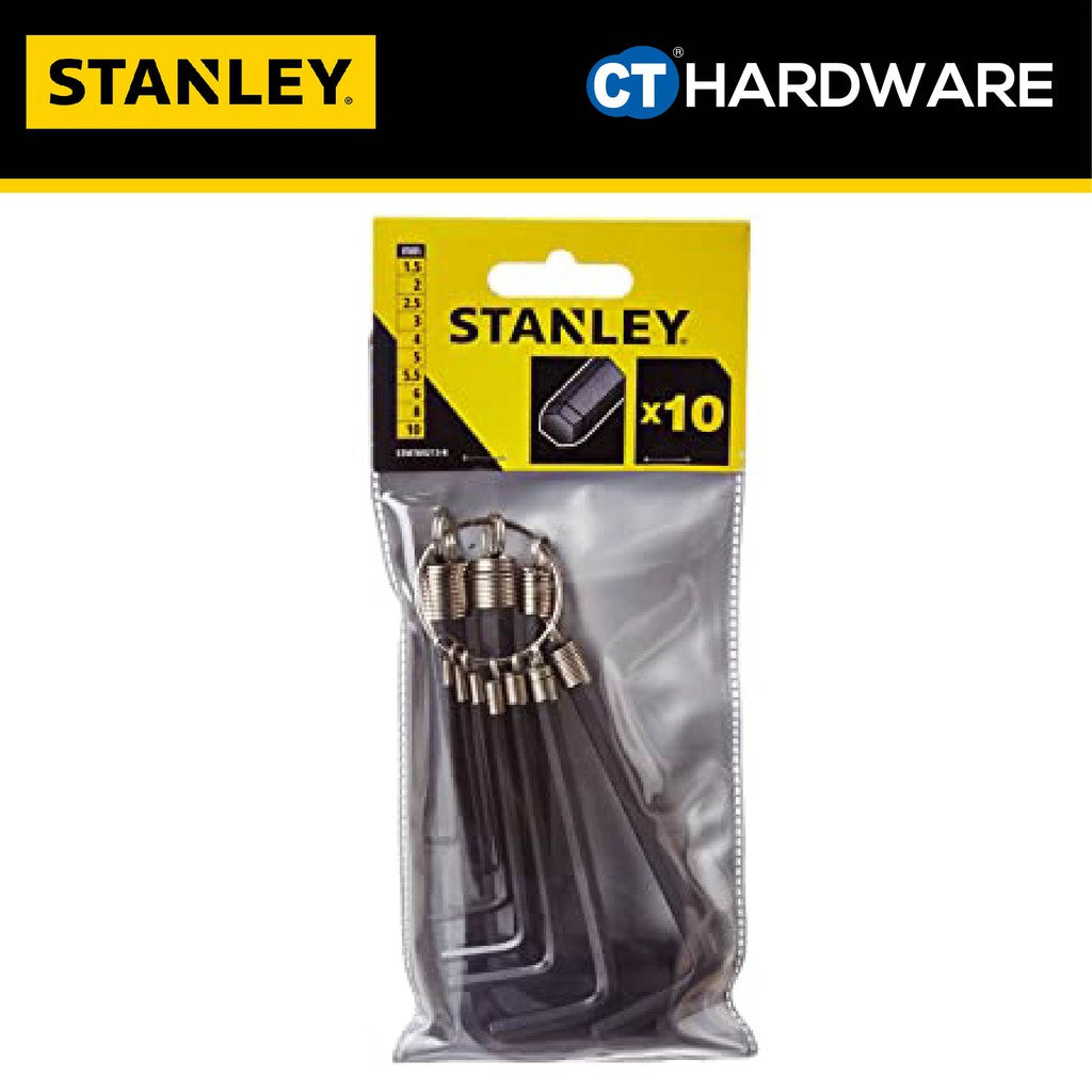 STANLEY 69-230 HEX KEY SET-RING 10PC IMP