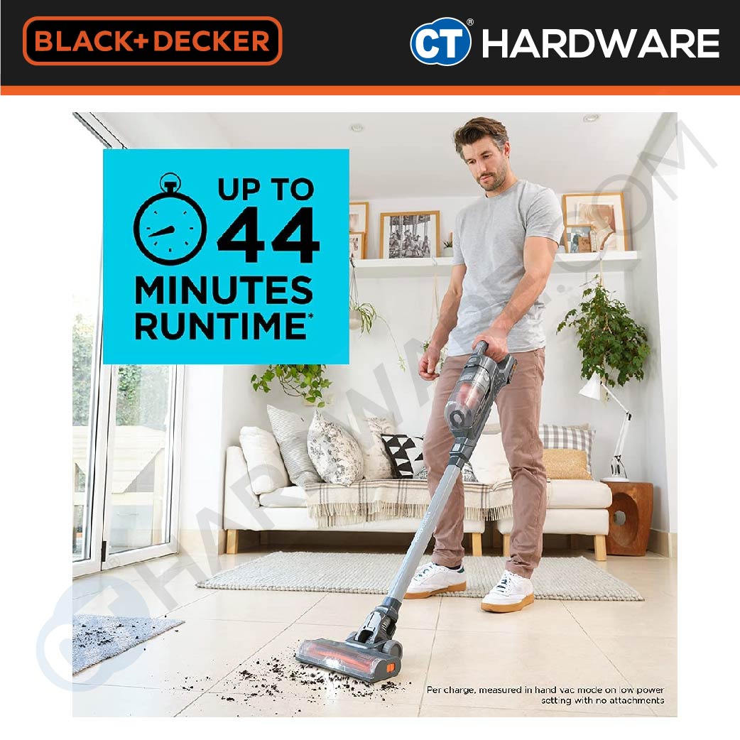 BLACK+DECKER BHFEA18D1-B1 Cordless Stick Vacuum 20V C/W 1x 2.0AH Battery & 1x Charger