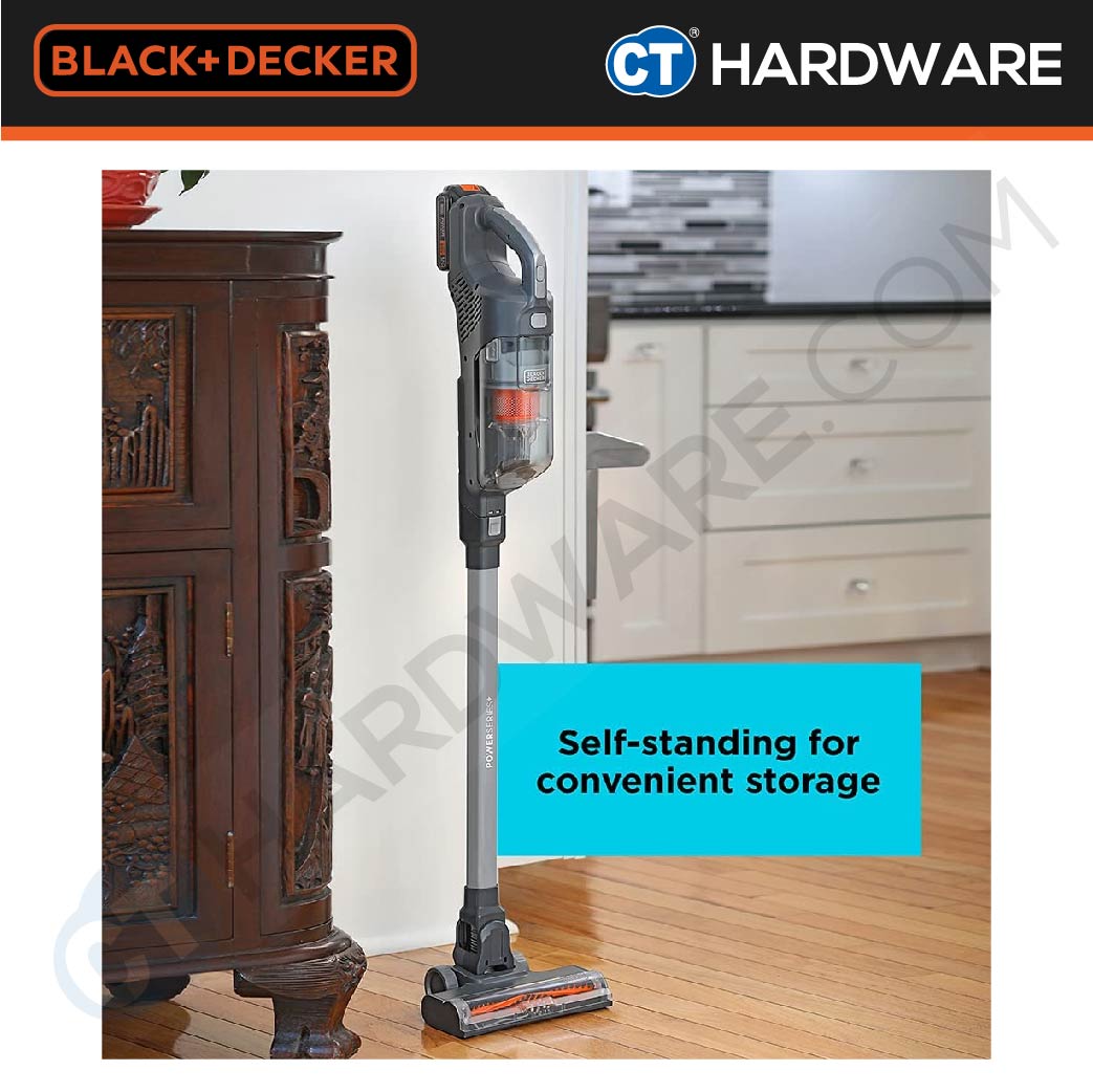 BLACK+DECKER BHFEA18D1-B1 Cordless Stick Vacuum 20V C/W 1x 2.0AH Battery & 1x Charger