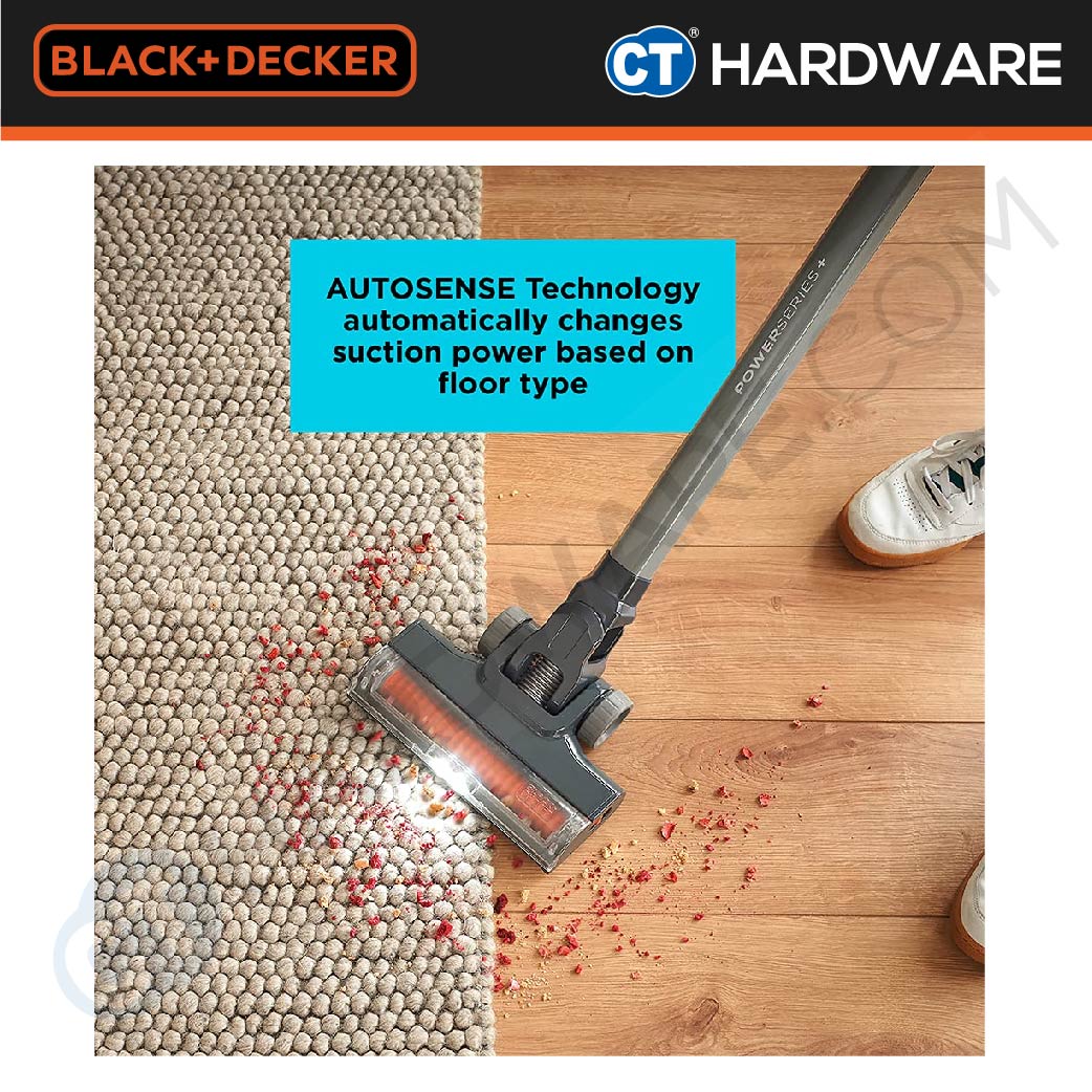 BLACK+DECKER BHFEA18D1-B1 Cordless Stick Vacuum 20V C/W 1x 2.0AH Battery & 1x Charger