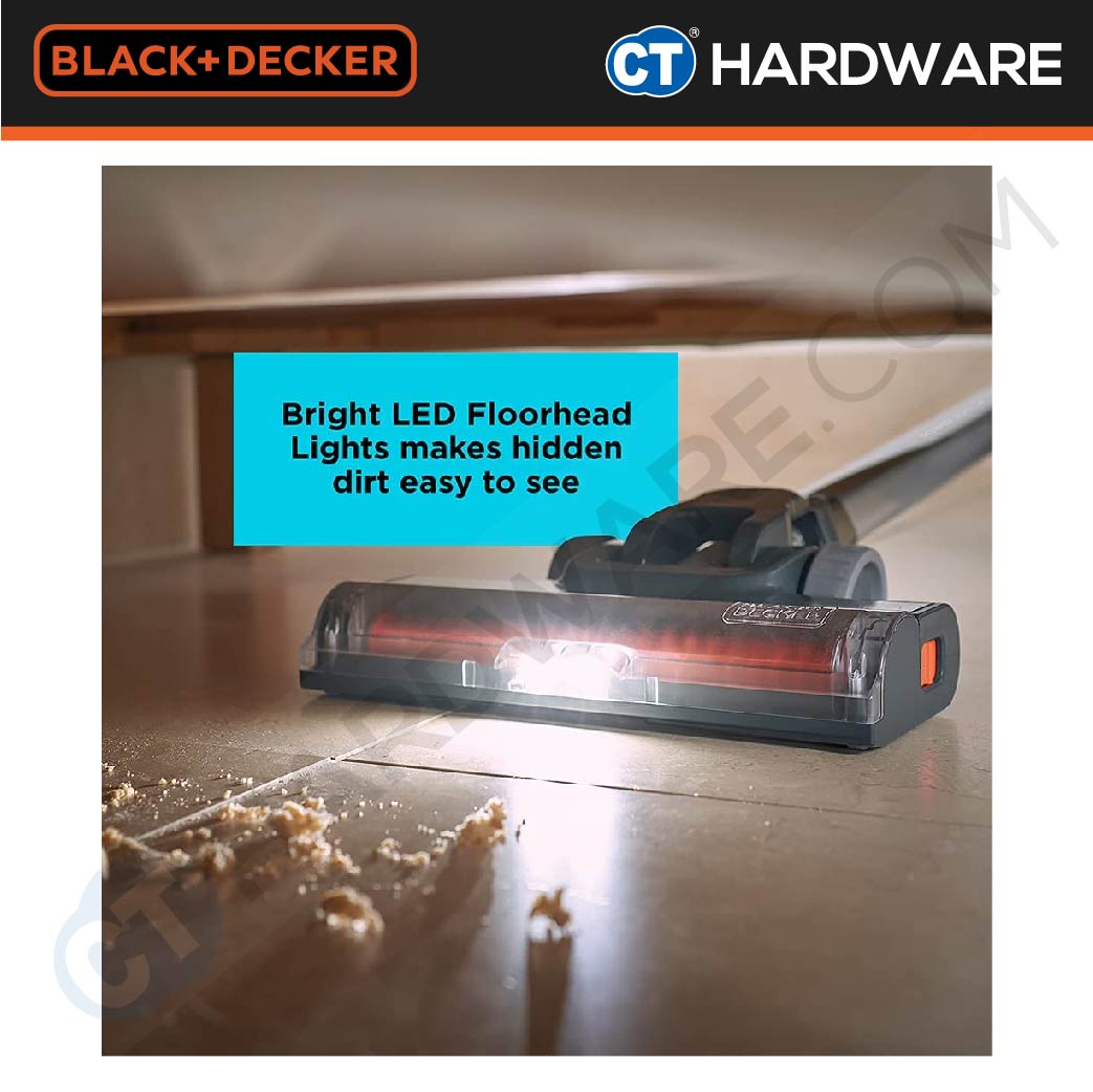 BLACK+DECKER BHFEA18D1-B1 Cordless Stick Vacuum 20V C/W 1x 2.0AH Battery & 1x Charger