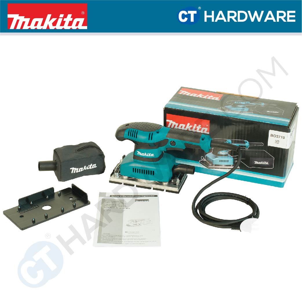 Makita BO3710 Finishing Sander 190W 93mm x 185mm