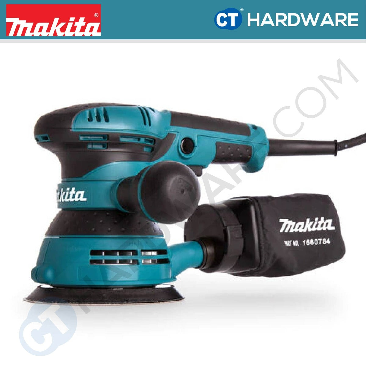 Makita BO5041 Random Orbit Sander 5" 125mm 300W
