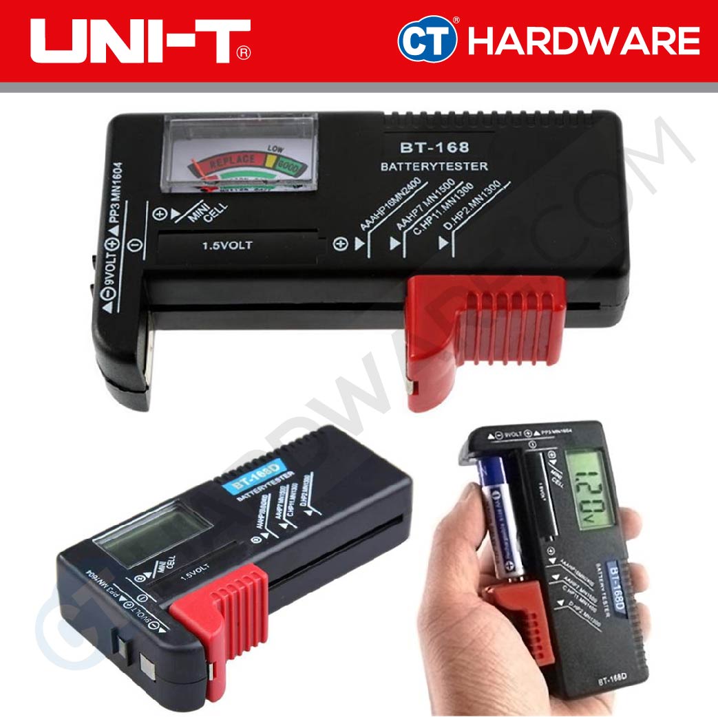 UNI-T BT168 DIGITAL BATTERY TESTER