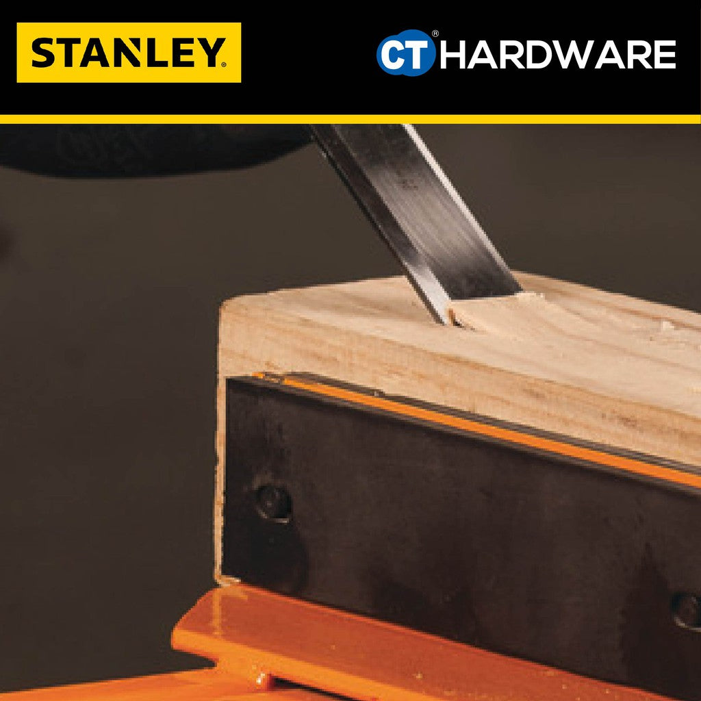 STANLEY (1PC) DYNAGRIP WOOD CHISEL SIZE 10MM | 12MM | 16MM | 18MM | 22MM | 25MM | 32MM | 38MM