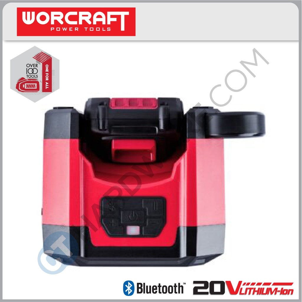 Worcraft CBTS-S20Li 20V Bluetooth Speaker 15W