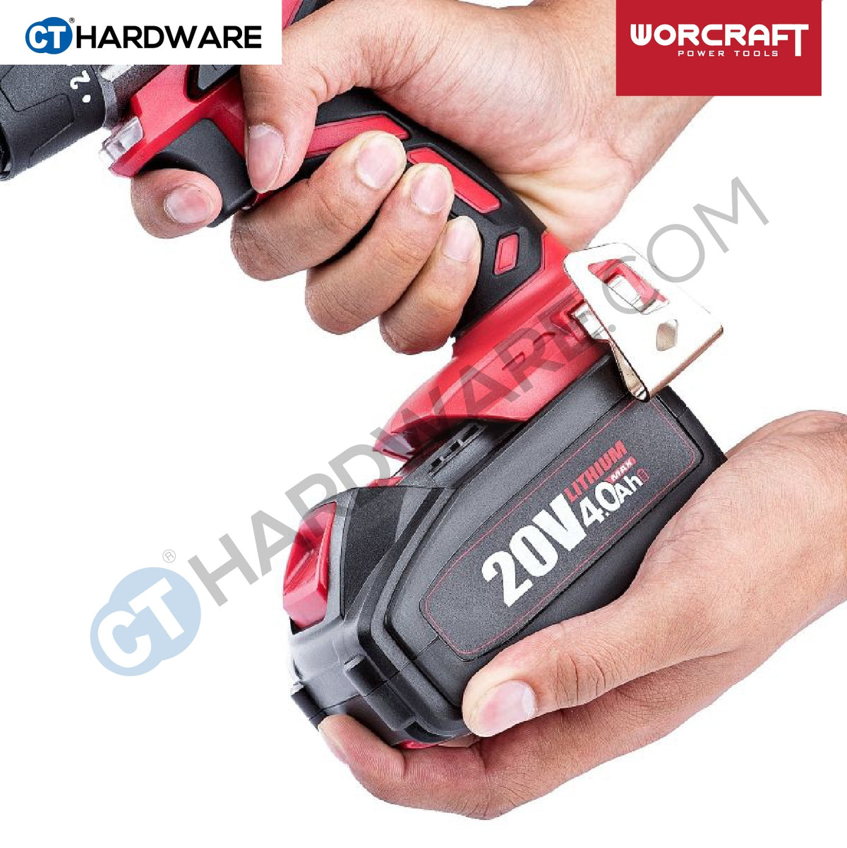 Worcraft CD-S20LiE 20V Cordless Drill