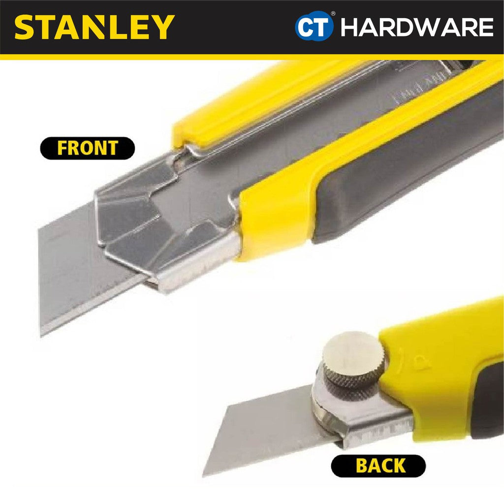 STANLEY 10480 DYNAGRIP SNAP OFF CARTRIDGE KNIFE 18MM 6-3/4" ( 0-10-480 )