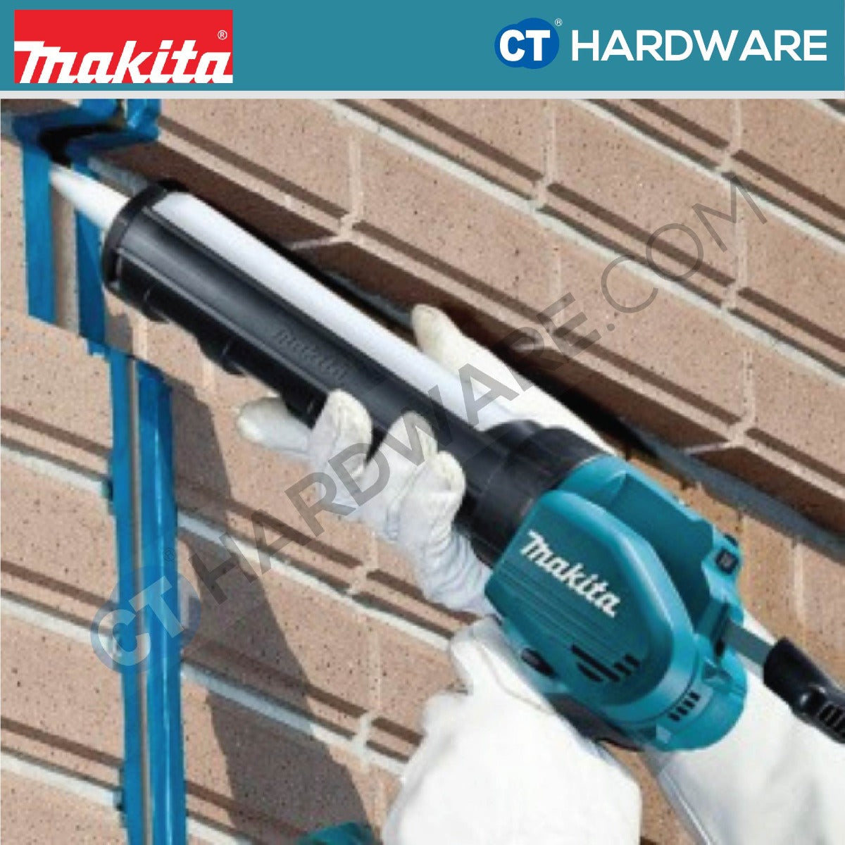 Makita CG100DZA CXT 12Vmax Cordless Caulking Gun 300ml (Body Only)