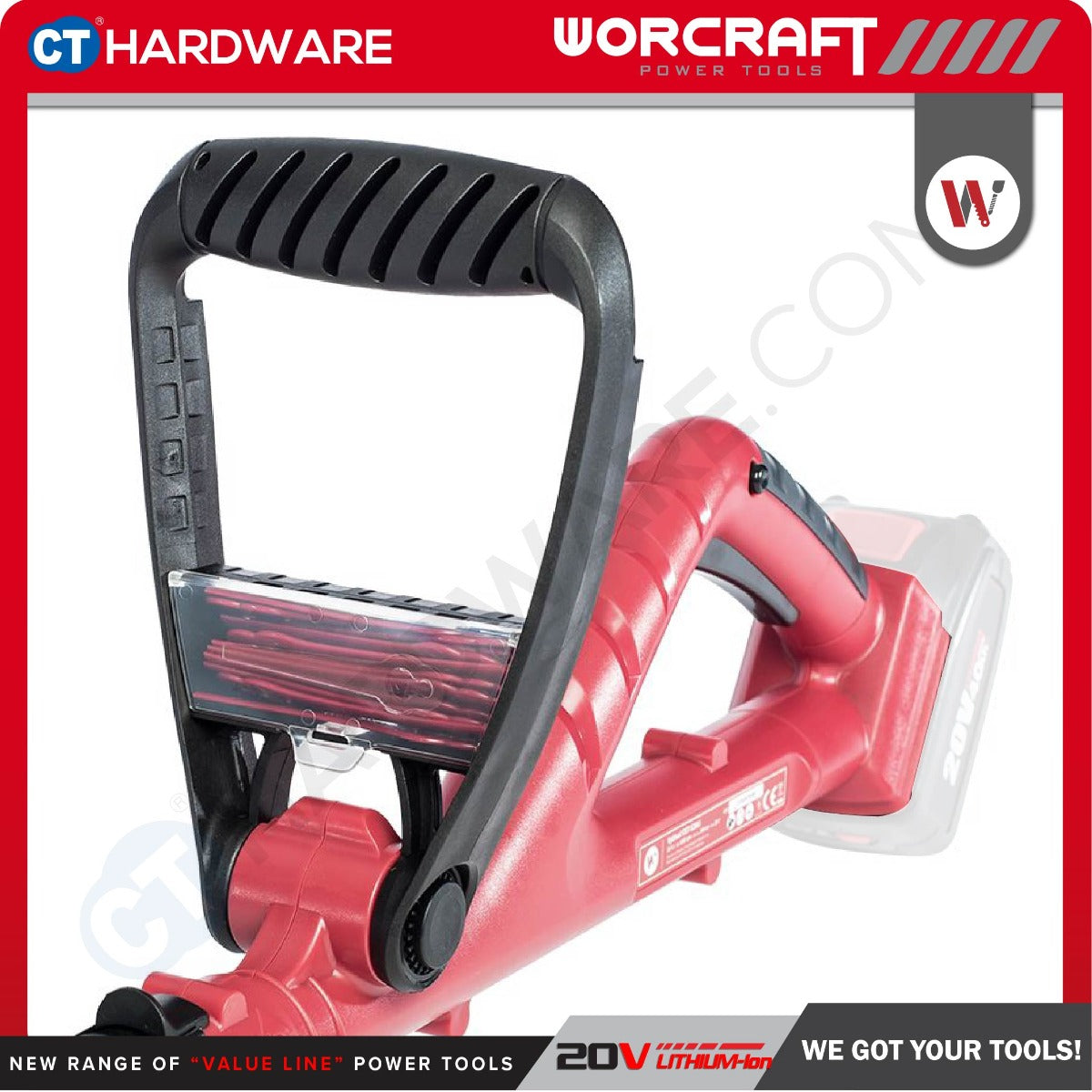 Worcraft CGT-S20LiDB 20V Cordless Grass Trimmer