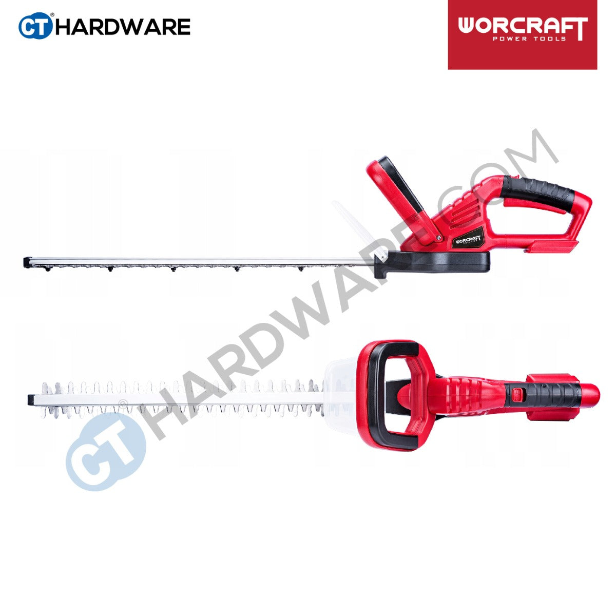 Worcraft CHT-S20LiA 20V Cordless Hedge Trimmer 22" 1200/min