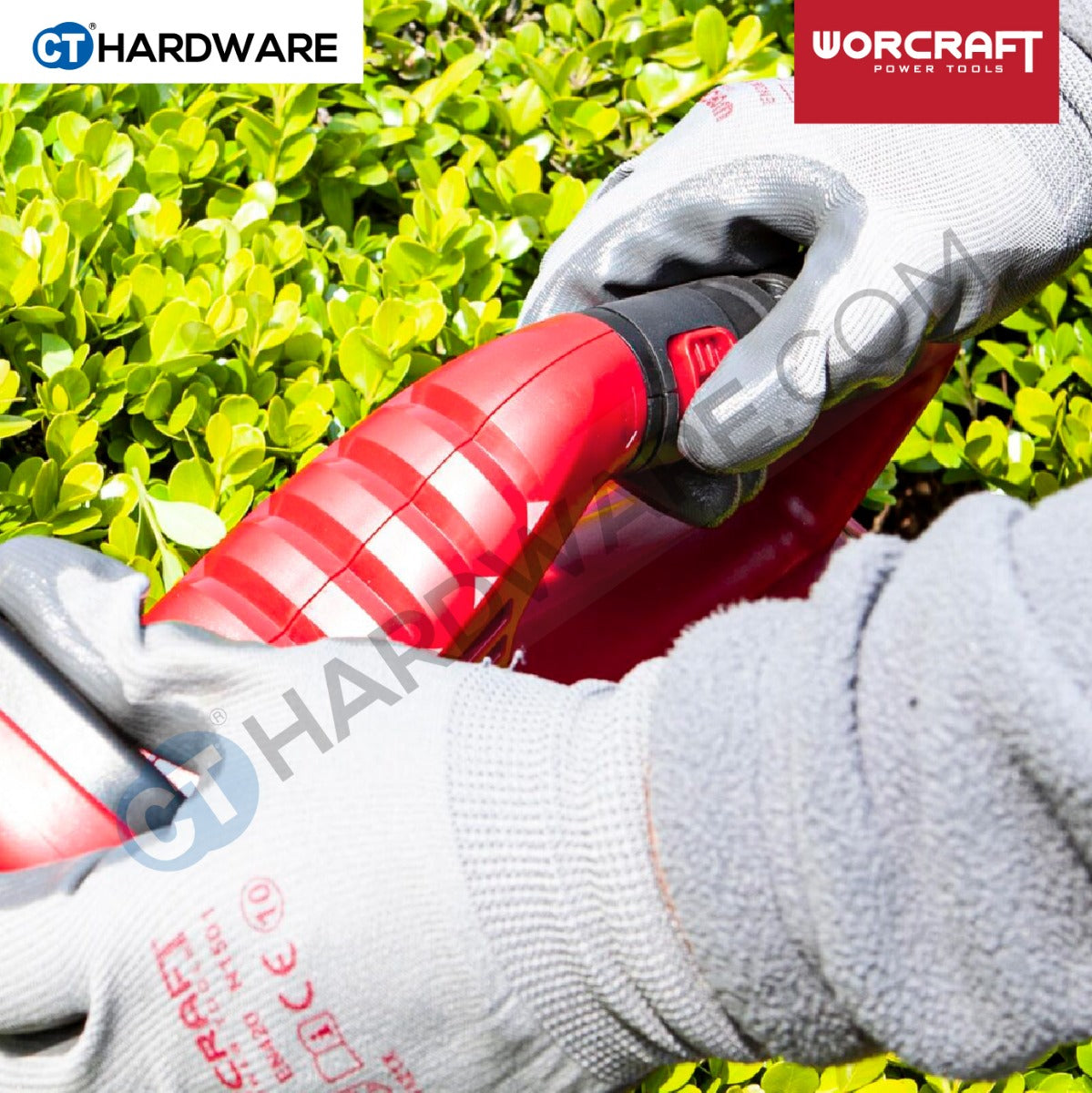 Worcraft CHT-S20LiA 20V Cordless Hedge Trimmer 22" 1200/min