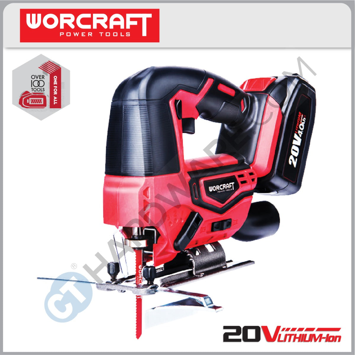 Worcraft CJS-S20Li 20V Cordless Jigsaw
