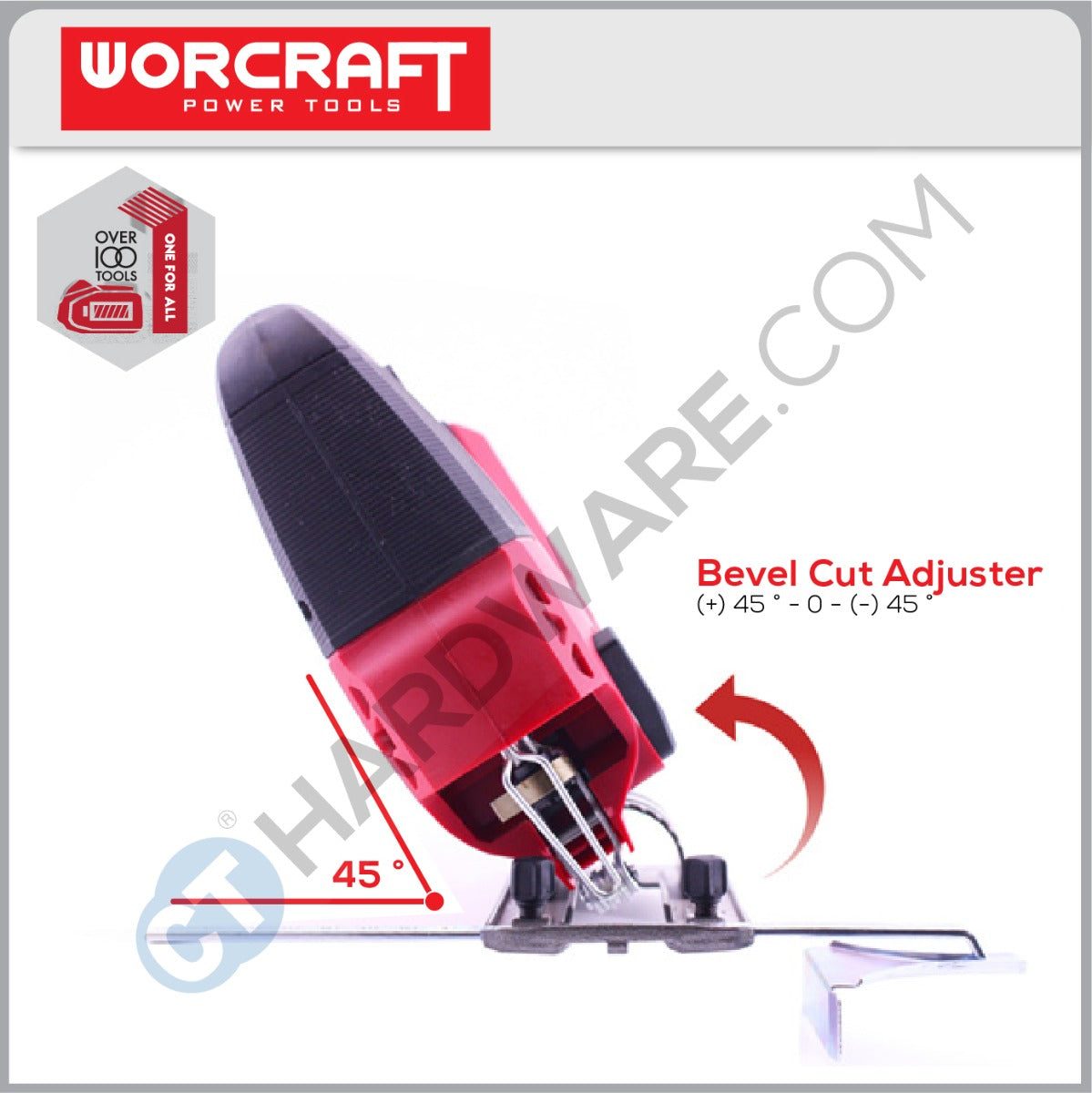Worcraft CJS-S20Li 20V Cordless Jigsaw