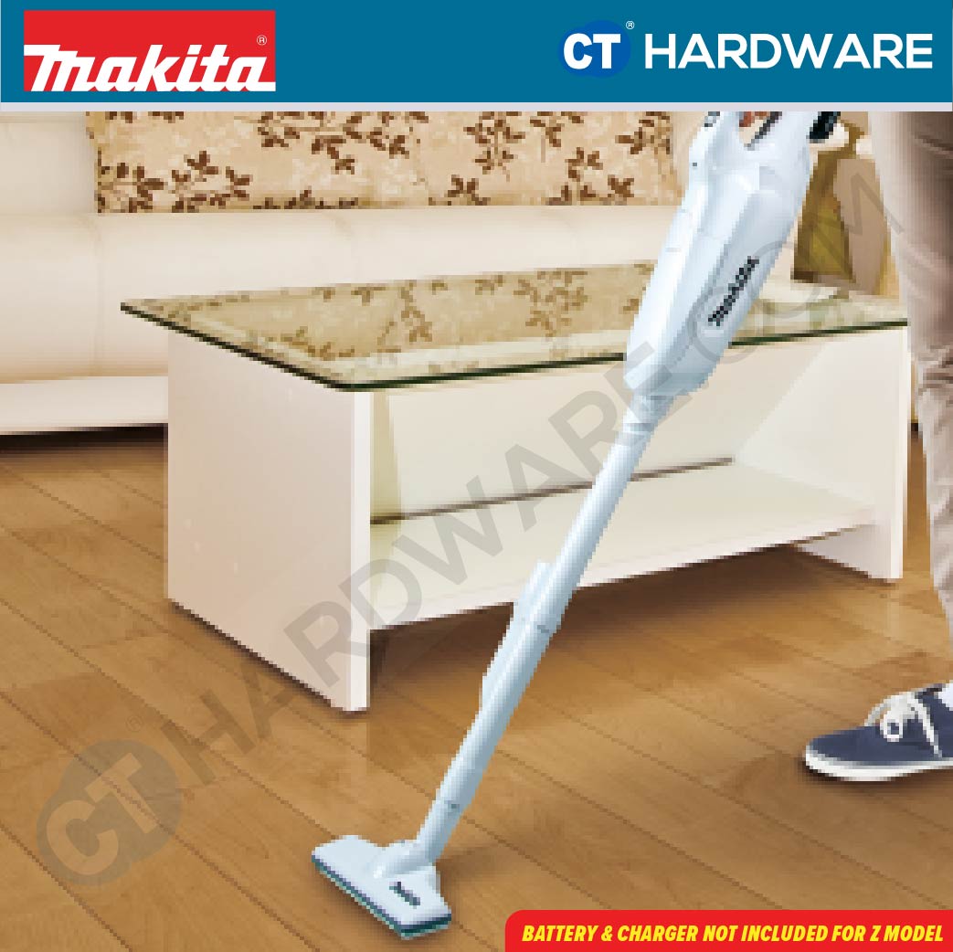 Makita CL107FDWYW/ FDZW CXT 12Vmax Cordless Cleaner 500ml 5.0 kPa (Body Only | 1-Battery)
