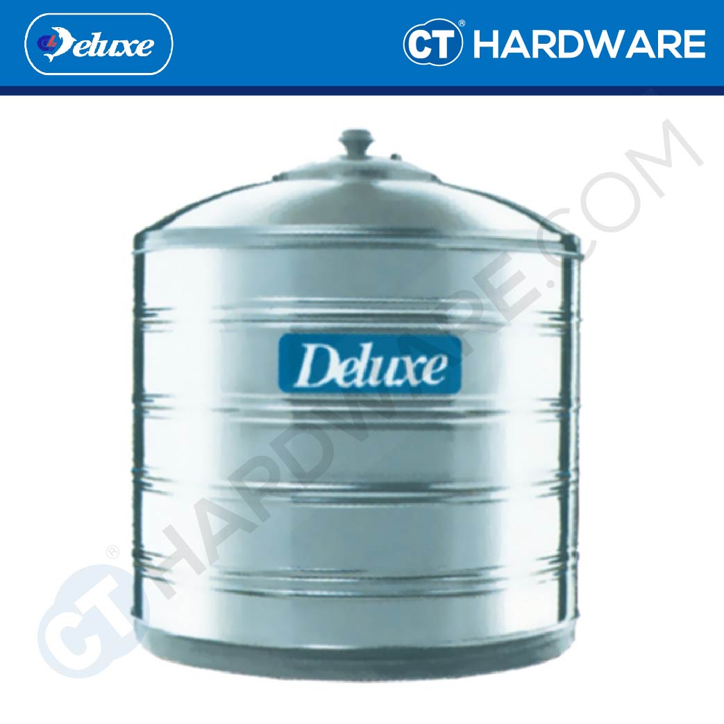 DELUXE CL25F STAINLESS STEEL WATER TANK WITHOUT STAND 1000L ( 220 GALLONS) FLAT BOTTOM