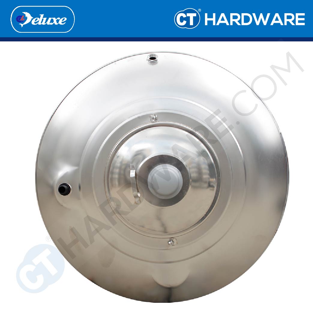 DELUXE CL40F STAINLESS STEEL WATER TANK WITHOUT STAND 1600L ( 350 GALLONS) FLAT BOTTOM / VERTICAL TYPE