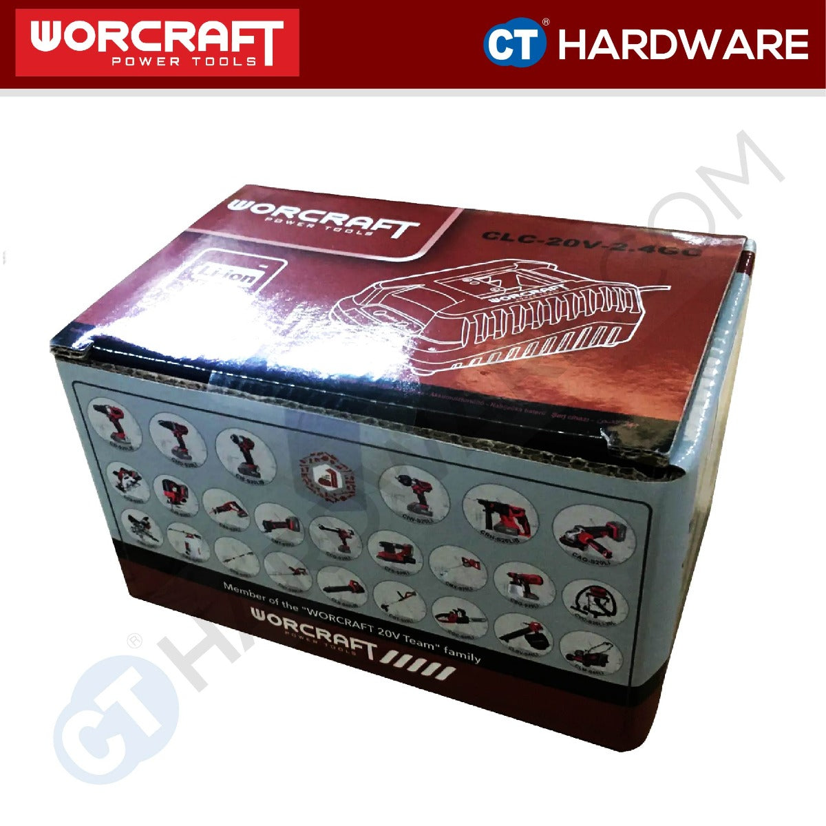 Worcraft CLC20V24H 20V Battery Charger