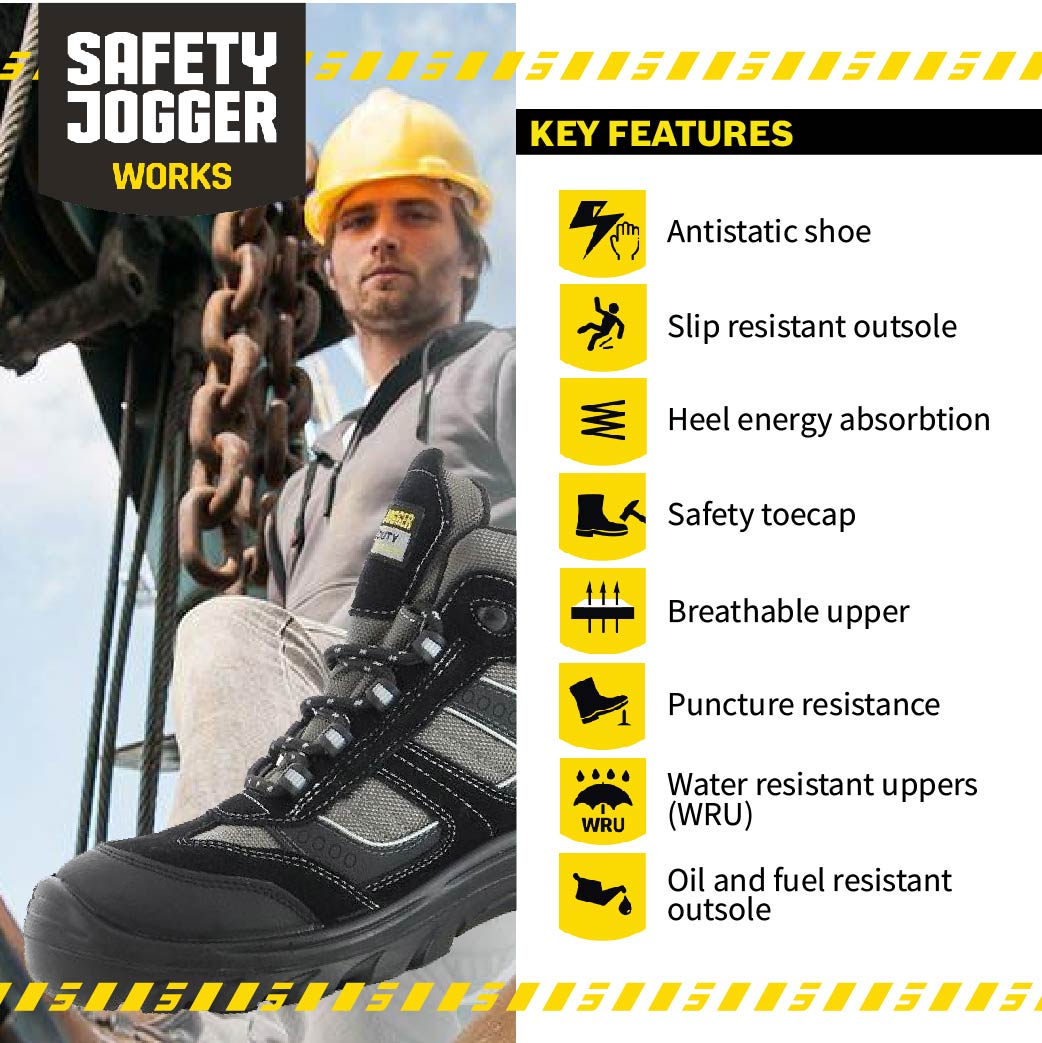 SAFETY JOGGER CLIMBER SAFETY SHOE