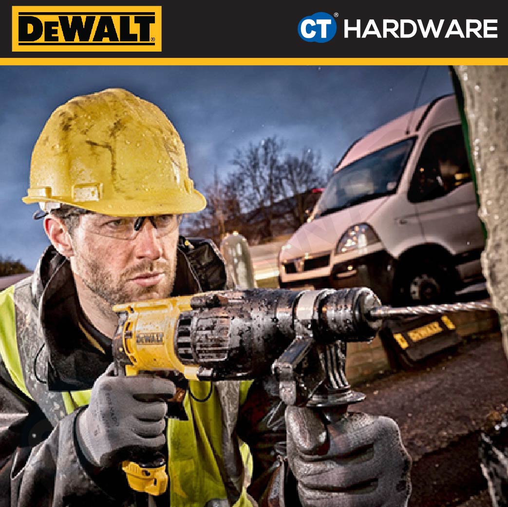DEWALT D25133K SDS PLUS 3 MODE ROTARY HAMMER 800W 1550RPM 26MM 2.6KG