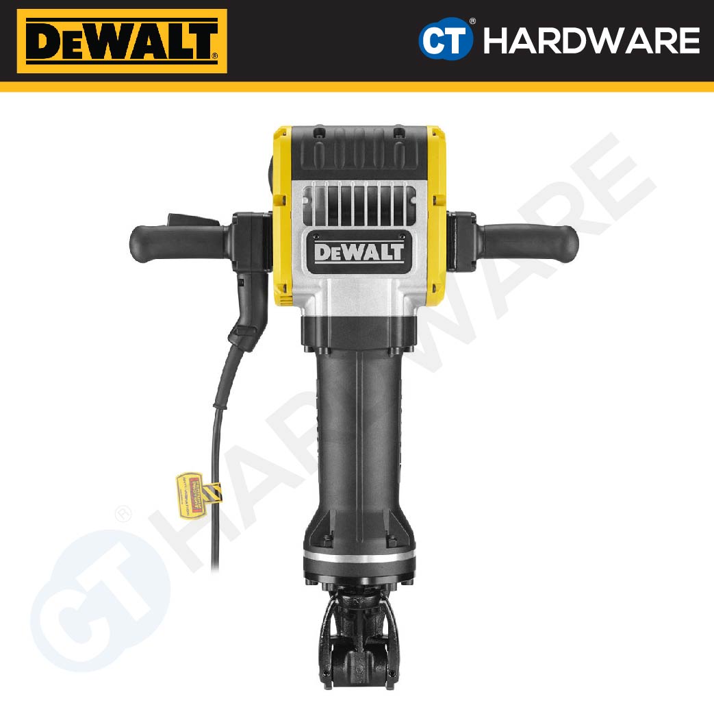 DEWALT D25981K HEX PAVEMENT BREAKER WITH TROLLEY 28MM 30KG 2100W MAX 72J 960BPM