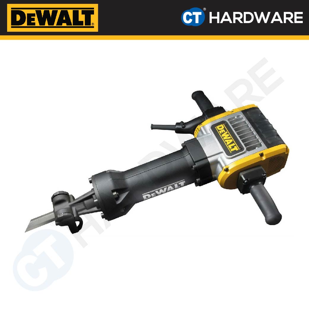 DEWALT D25981K HEX PAVEMENT BREAKER WITH TROLLEY 28MM 30KG 2100W MAX 72J 960BPM