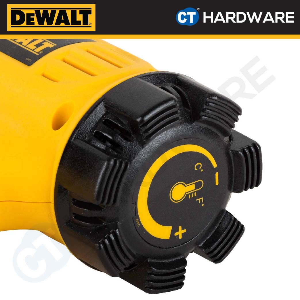 DEWALT D26411 HOT AIR GUN 1800W 250/450 L/MIN 22MM