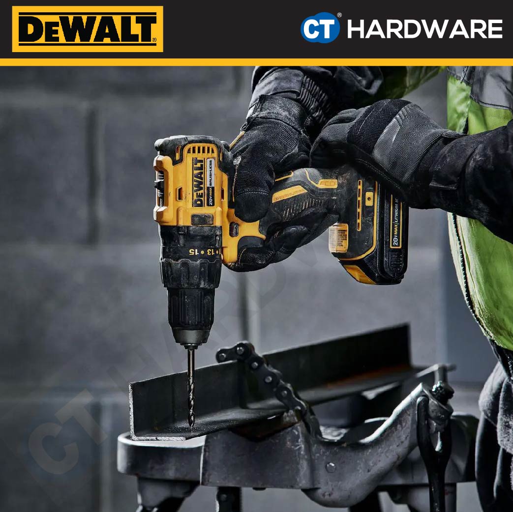 DEWALT DCD7771D2 DREAMLINER BRUSHLESS CORDLESS DRILL DRIVER 20V 13MM ( 1/2" )