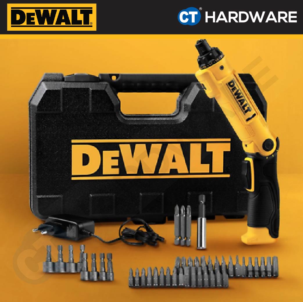 DEWALT DCF008 CORDLESS SCREWDRIVER 8W LITHIUM-ION 180-600RPM 8NM-10NM