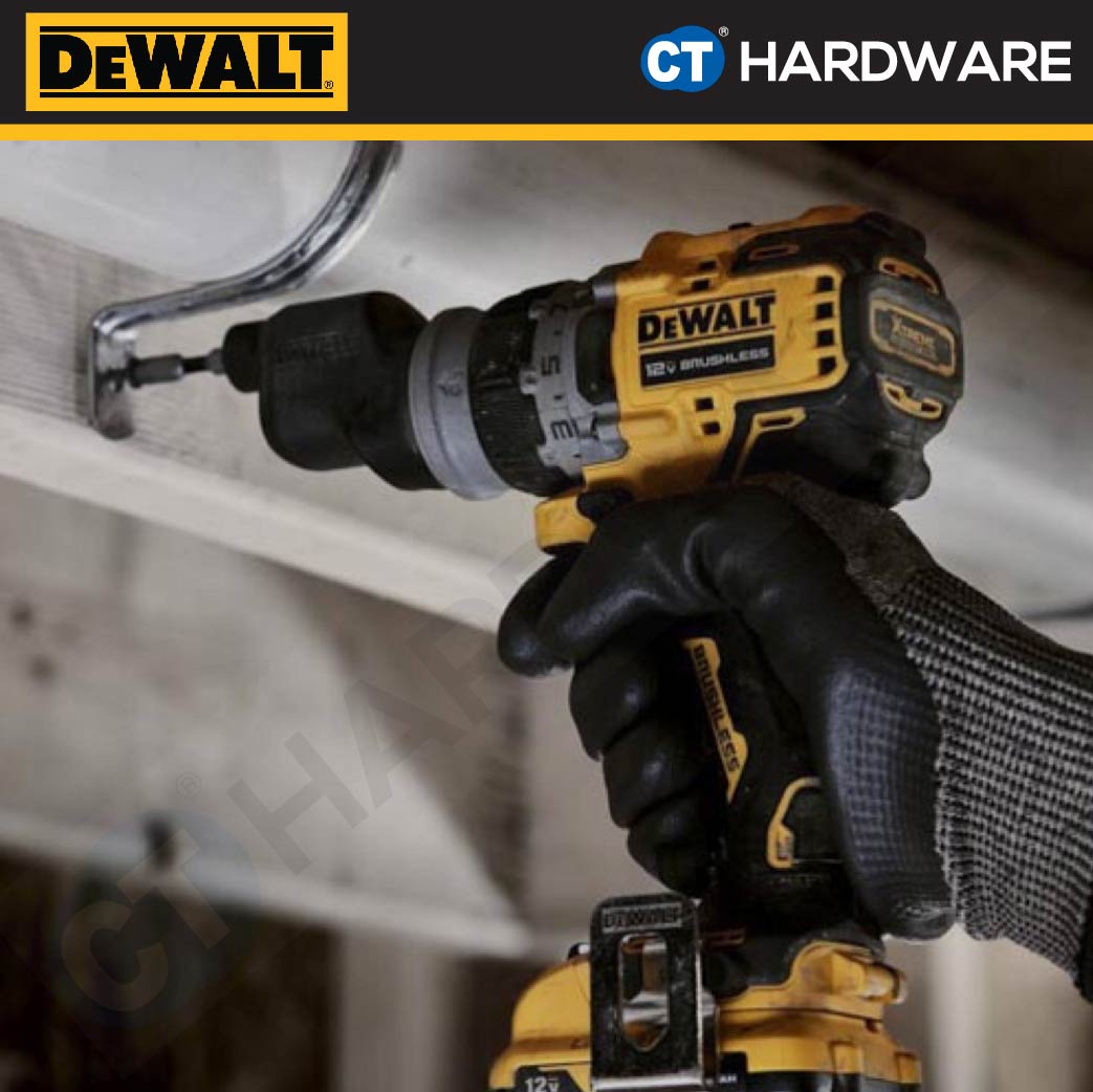 DEWALT DCD703D2 BRUSHLESS MULTI HEAD TOOL 12V 2.0AH 1500RPM COME WITH 2 BATTERY 1 CHARGER ( 5 HEAD )