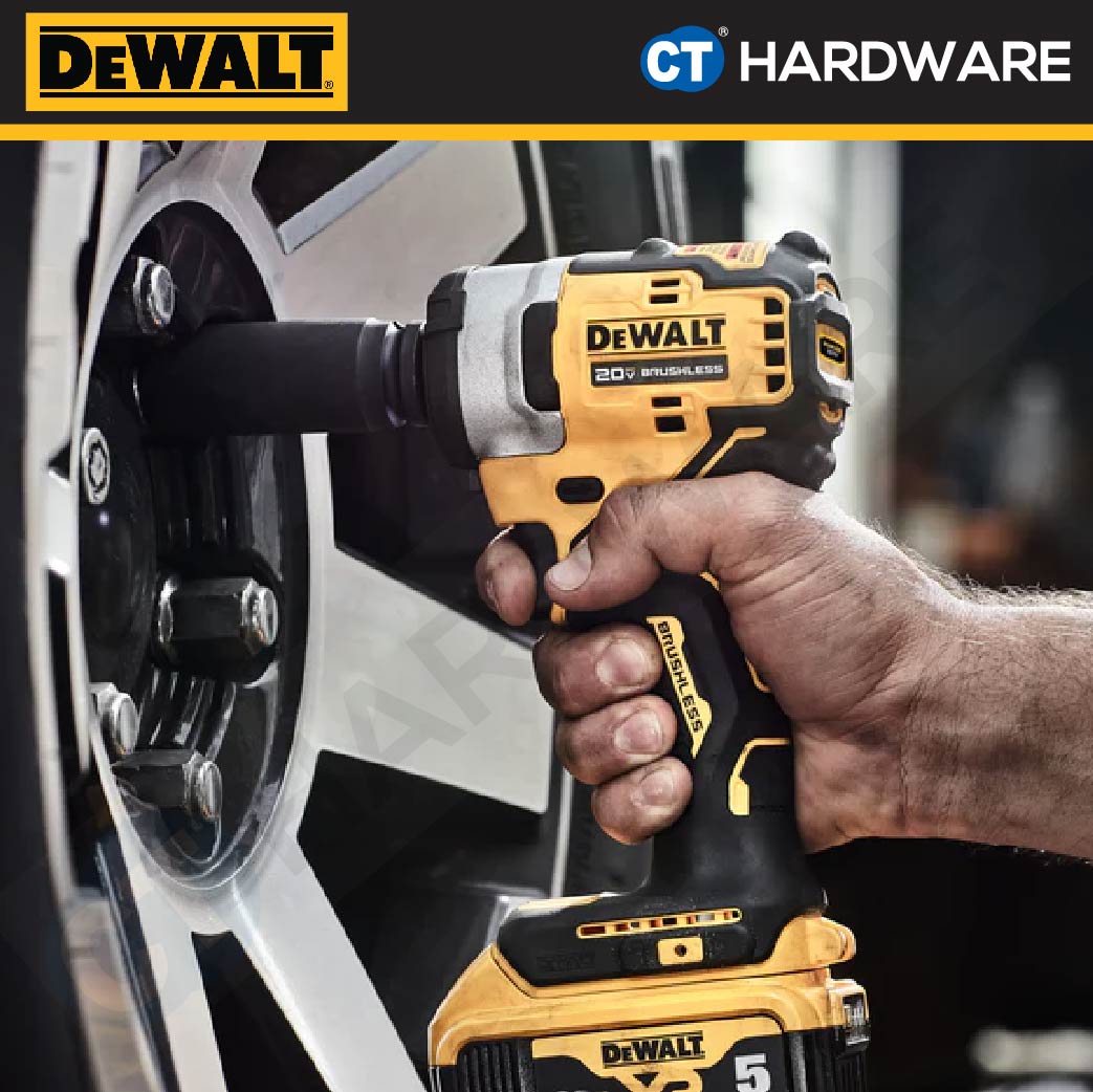 DEWALT DCF911N BRUSHLESS IMPACT WRENCH 20V 1/2" 2850RPM 3250IPM WITHOUT BATTERY AND CHARGER ( BARE UNIT )