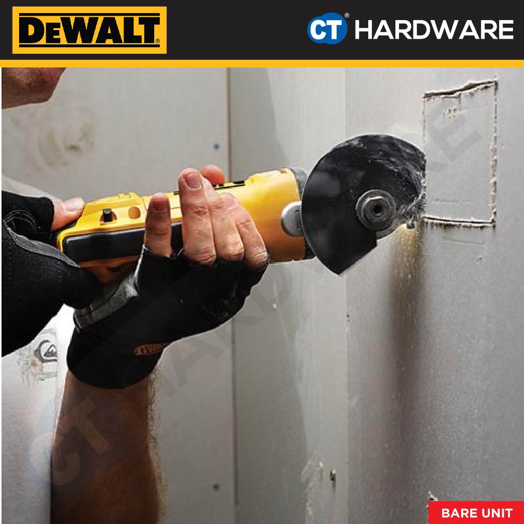 DEWALT DCS355N CORDLESS BRUSHLESS OSCILLATING MULTI TOOL 20V 20000OPM WITHOUT BATTERY & CHARGER (BARE UNIT)